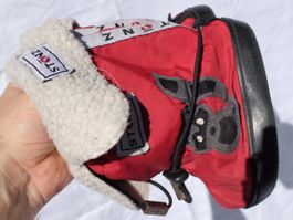 Stonz Baby Barfuss Booties rot mit Innenfutter gebraucht
