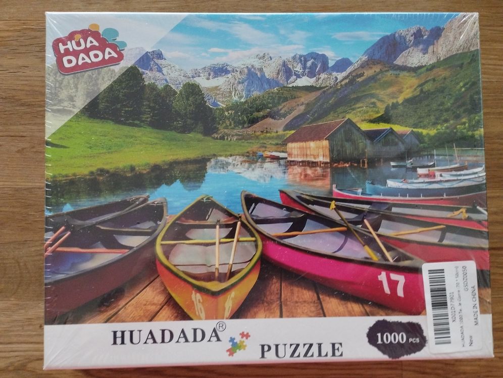 HUADADA Puzzle 1000 Teile Für Erwachsene – Motiv: Comer See In Italien