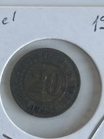 20 Rappen CONSUMVEREIN BASEL 1923 Münze CHF - Sammlerst(I1)