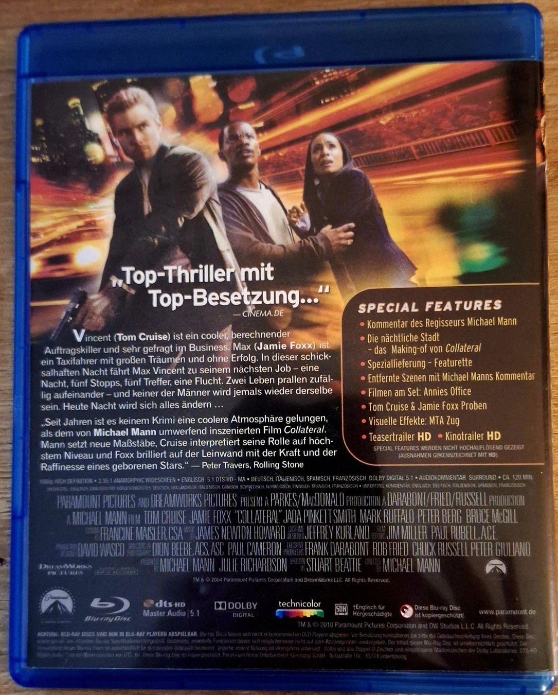 Tutti i DVDs: Collateral – Usato da Schaffhausen venduto da Jerry711 1