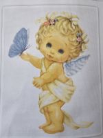 Goblen-Set "Engel mit Schmetterling" Kreuzstich Stickerei