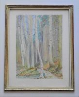 Josef Franz Sturm 1858-1935 Wien Vorfrühling im Wald