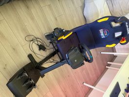 Siège Playseat Red Bull Racing + volant logitech G923