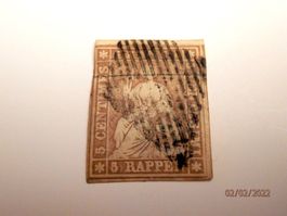 Strubel: ZNr. 22B, schwarze eidg. Raute