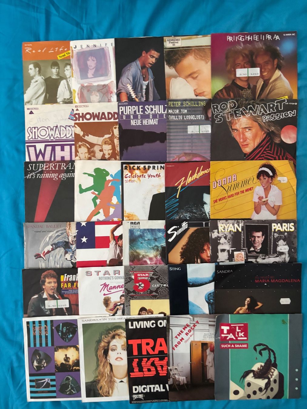 Schallplatten: Single-Schallplatten-Sammlung – Gebraucht aus Reiden von gvapo 6