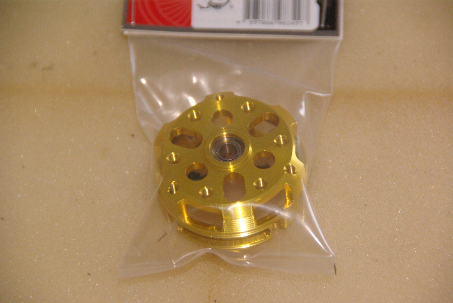 RC Modellbau: Scorpion RS-3420 Motor Abdeckung, gold – Neu und originalverpackt aus Herisau von Cevianer1844 2