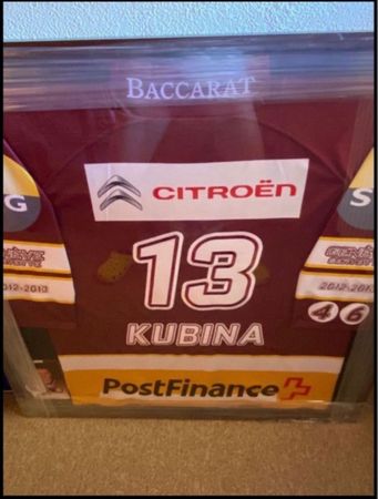 GE-Servette Game Worn Jersey