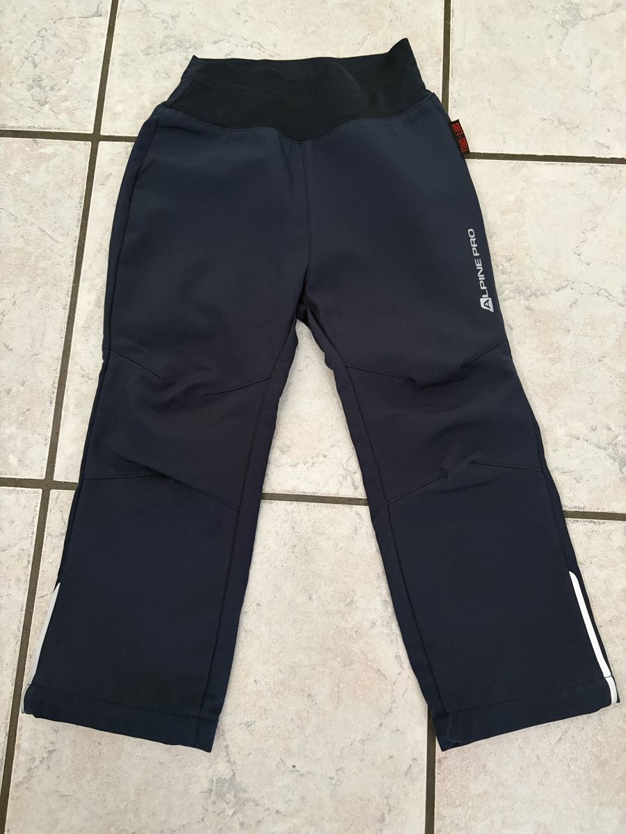 Alpine Pantaloni: Alpine Pro Wanderhose soft - shell, Top Zustand, Gr. 92 / 98 – Usato da Sevelen venduto da gsandax