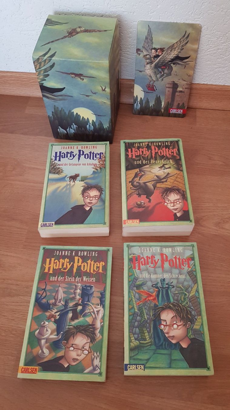 Libri: Harry Potter Bücher 1-4 Box – Usato da Merligen venduto da muss_haben 2