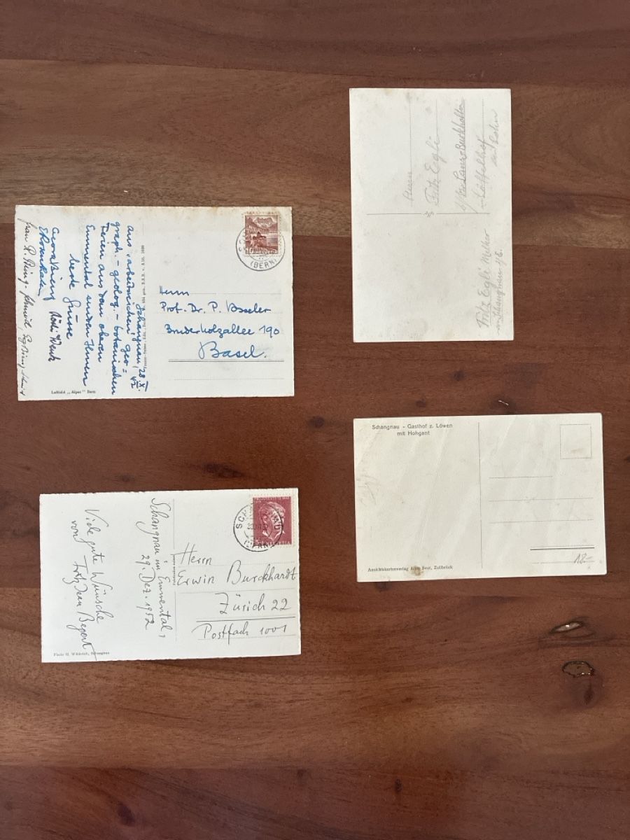 Cartes postales: 4 Ansichtskarten Schweiz von Schangnau BE – D'occasion à Oftringen par Cla.vD.74 1