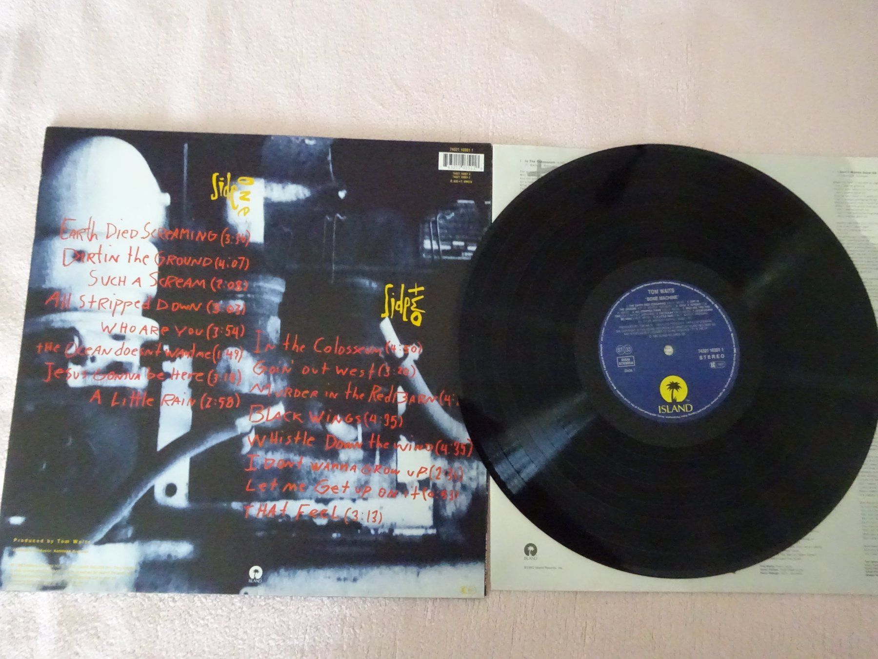 Dischi in vinile: TOM WAITS ** BONE MACHINE ** EXCELLENT – Usato da Luzern venduto da xrayspex99 3