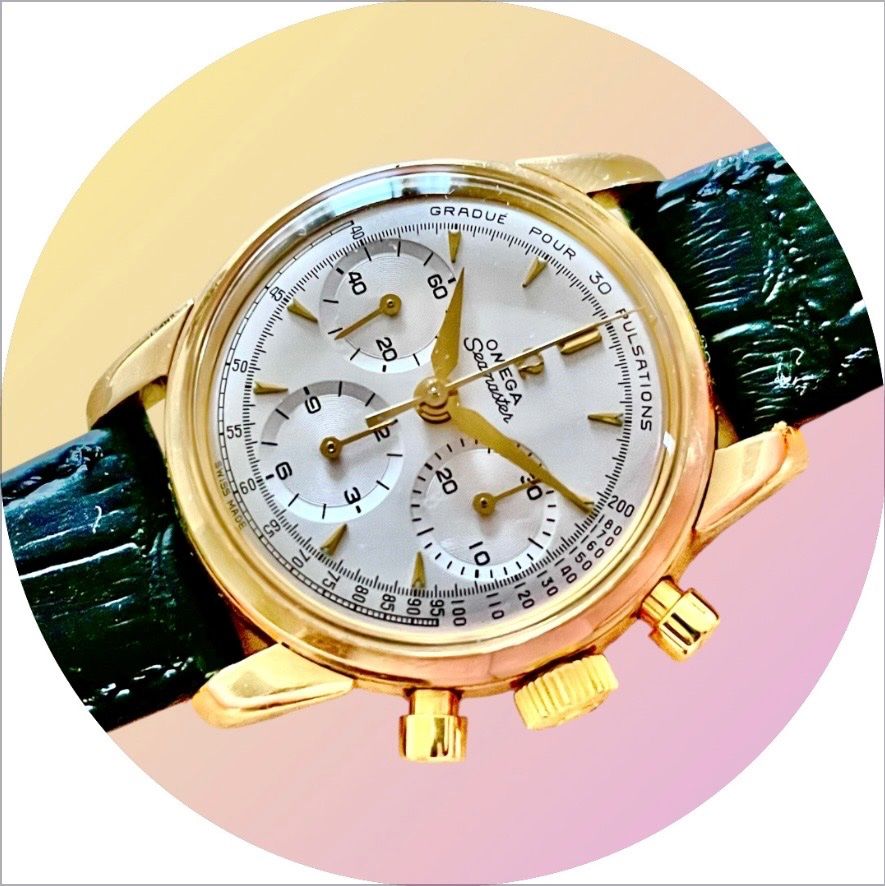 Omega Orologi: Omega Swiss Vintage Chronograph – Usato da lyss venduto da Uhrenparadies 1