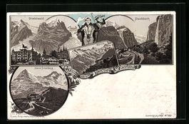Litho Grindelwald, Staubbach, Kleine Sch
