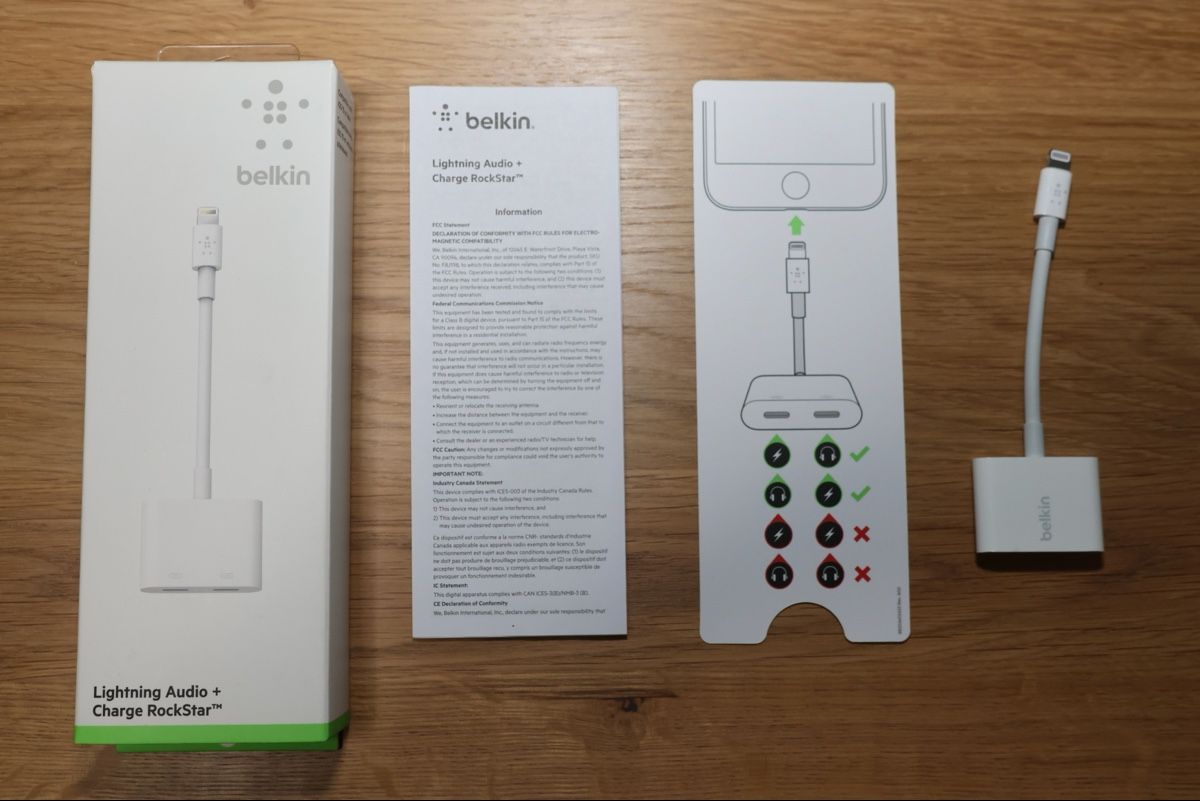 Belkin Laufwerke & Adapter: Belkin Lightning Audio + Charge Rockstar Adapter – Gebraucht aus St. Gallen von UsDeSchwiz 9