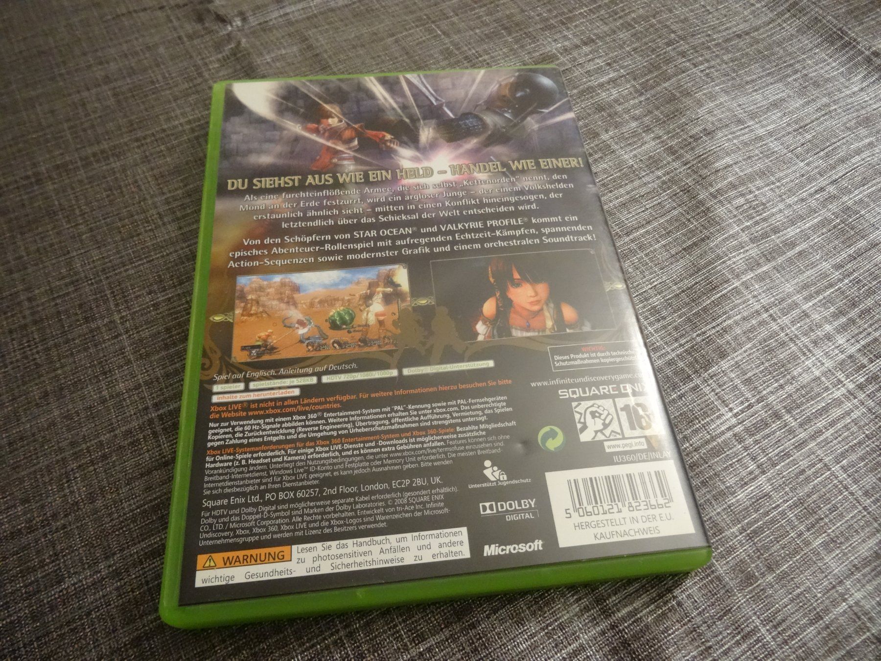 Microsoft Giochi: Xbox 360 Spiel: Infinite Undiscovery – Usato da Olten venduto da Disc-Ausverkauf 2