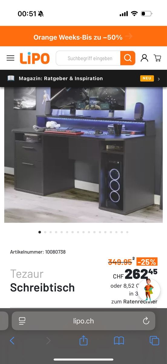Schreibtische: Schreibtisch/ Bürotisch – Gebraucht aus Steffisburg von sab_pbw7 5