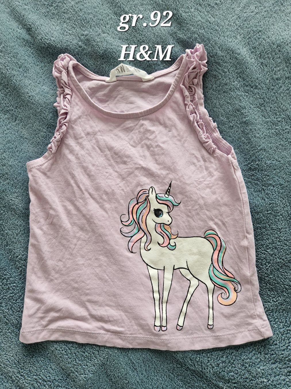 H&M Camicette, T-shirt & Top: Kurzarm Shirt grösse 92 Einhorn – Usato da Heimberg venduto da Eleanor20