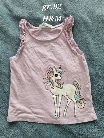 Kurzarm Shirt grösse 92 Einhorn