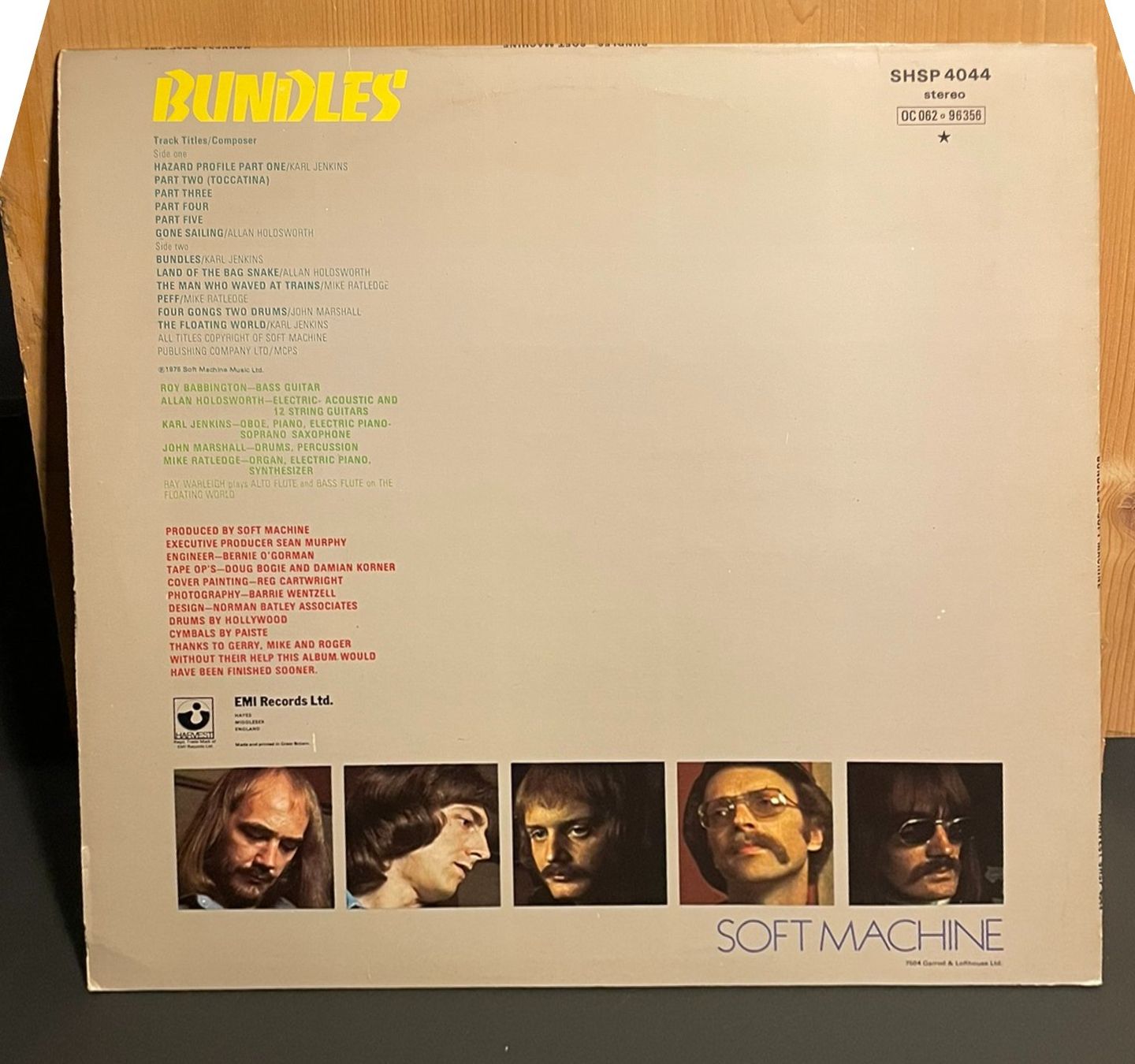 Dischi in vinile: Soft Machine – Bundles  1975 NM – Usato da Bern venduto da Perlweiss 1