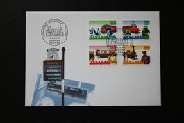 Sonderumschlag 150 Jahre Schweizer Bahnen Bern 1997