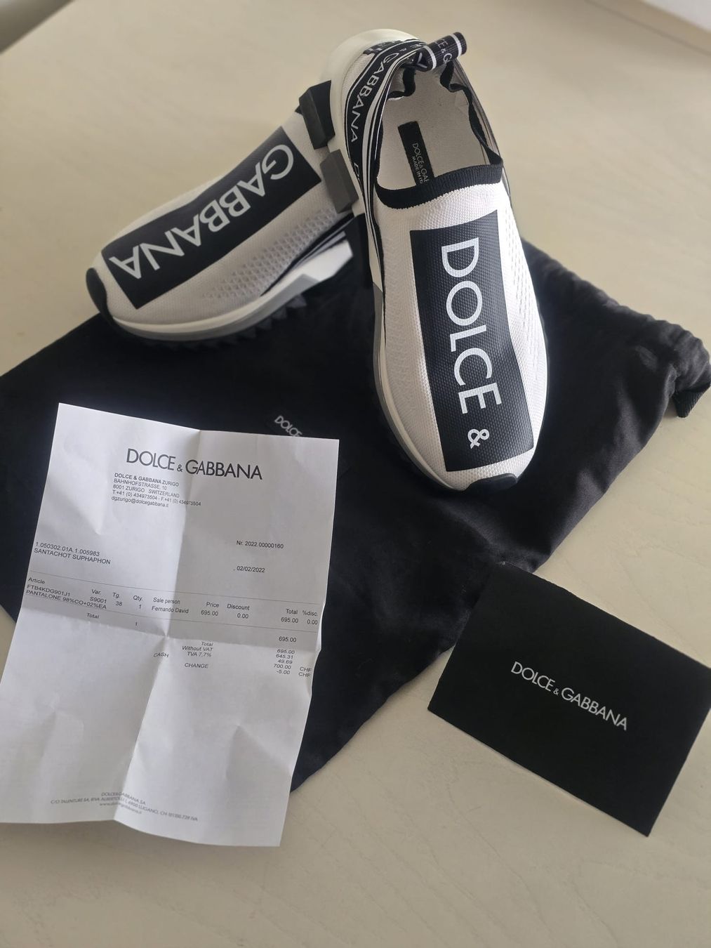 Dolce & Gabbana Scarpe da donna: Dolce & Gabbana Sneakers Gr.37 – Usato da Ittigen venduto da kon_9fkd 3