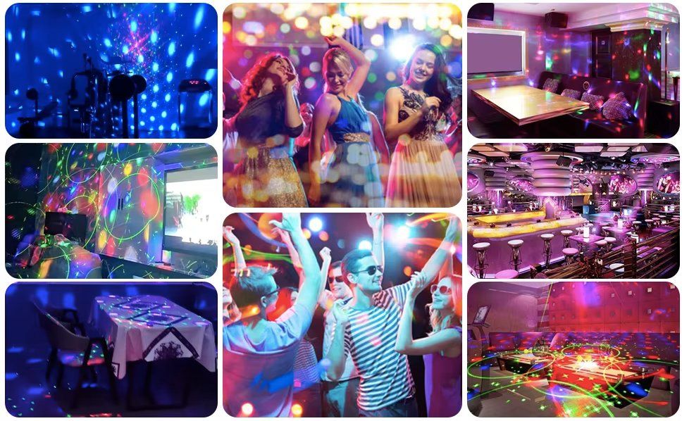 Lampade: Discokugel Discolicht Partylicht RGB – Nuovo e nell'imballaggio originale da Geneve venduto da Titi2008 7