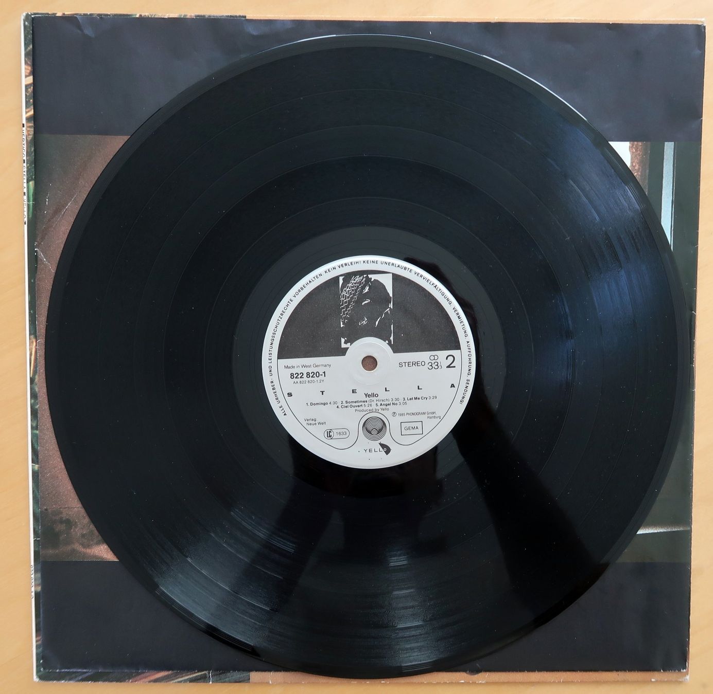 Dischi in vinile: YELLO - STELLA (LP VG+) – Usato da Hedingen venduto da Studers 3
