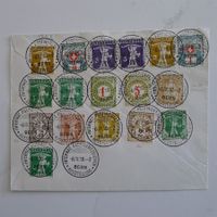 1910 Ausstellung Bern, Vollstempel-Brief