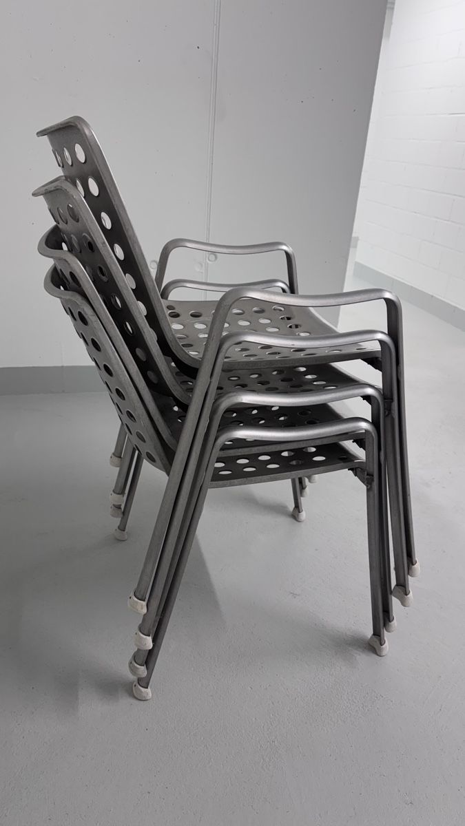 Vitra Sedie: Landi-Stuhl; Original Hans Coray – Usato da Madetswil venduto da Schlaftiger 1