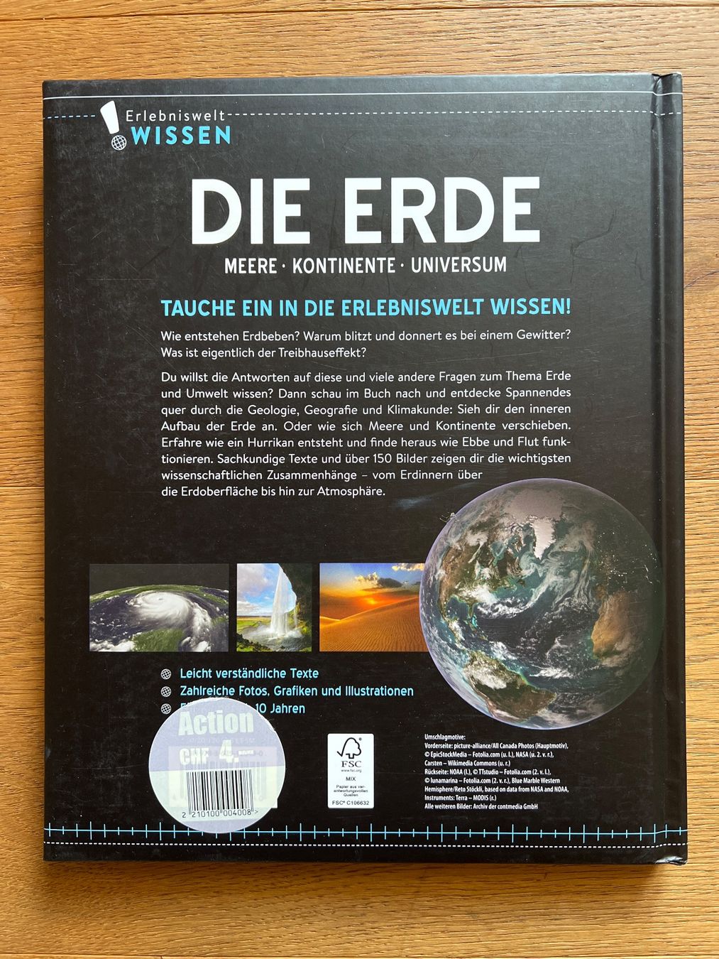Bücher: Wissensbuch - Die Erde – Gebraucht aus Lengnau BE von Rubin27 1