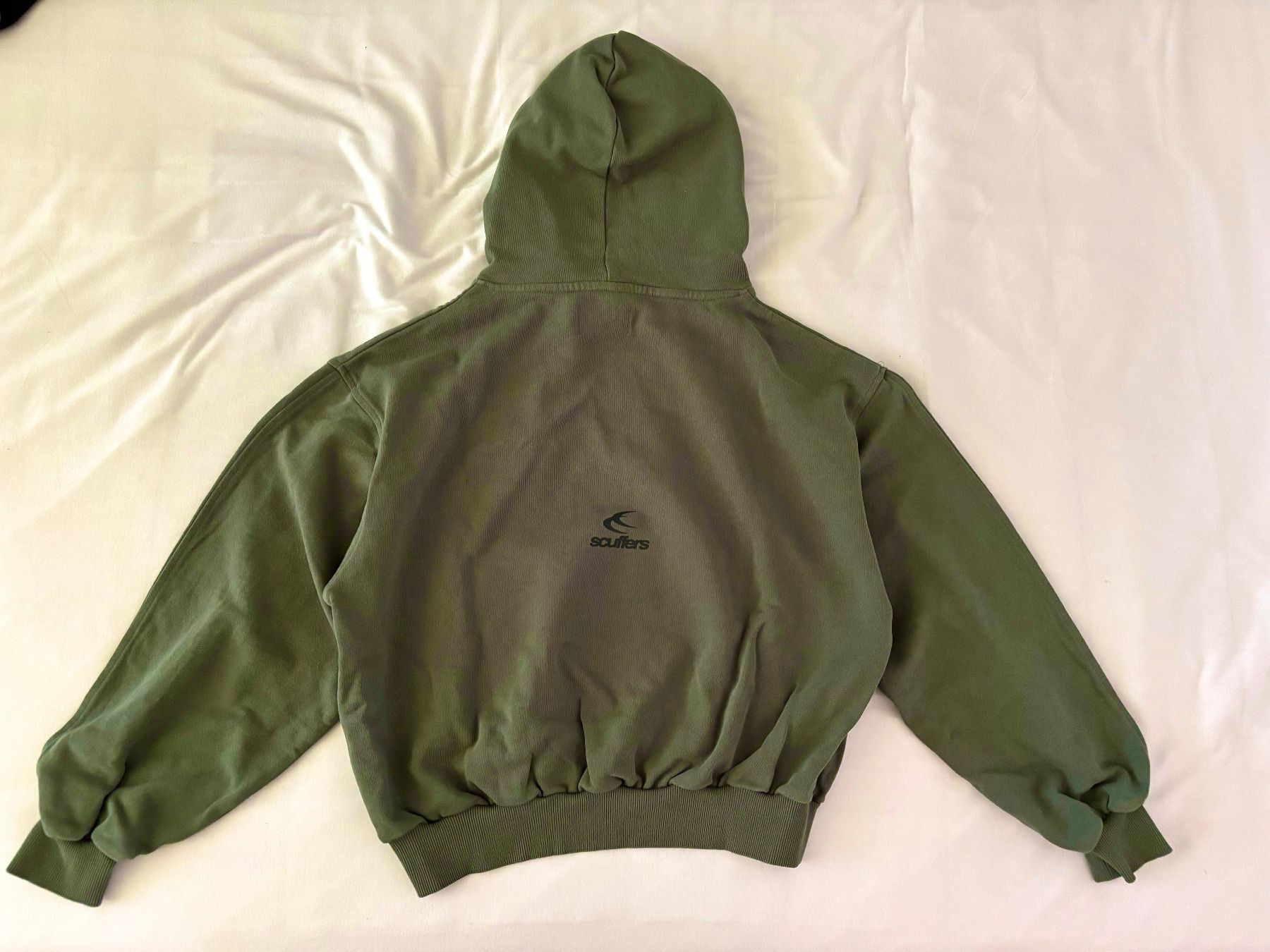 Scuffer Raw Green Hoodie (Neu und originalverpackt) in Basel für 