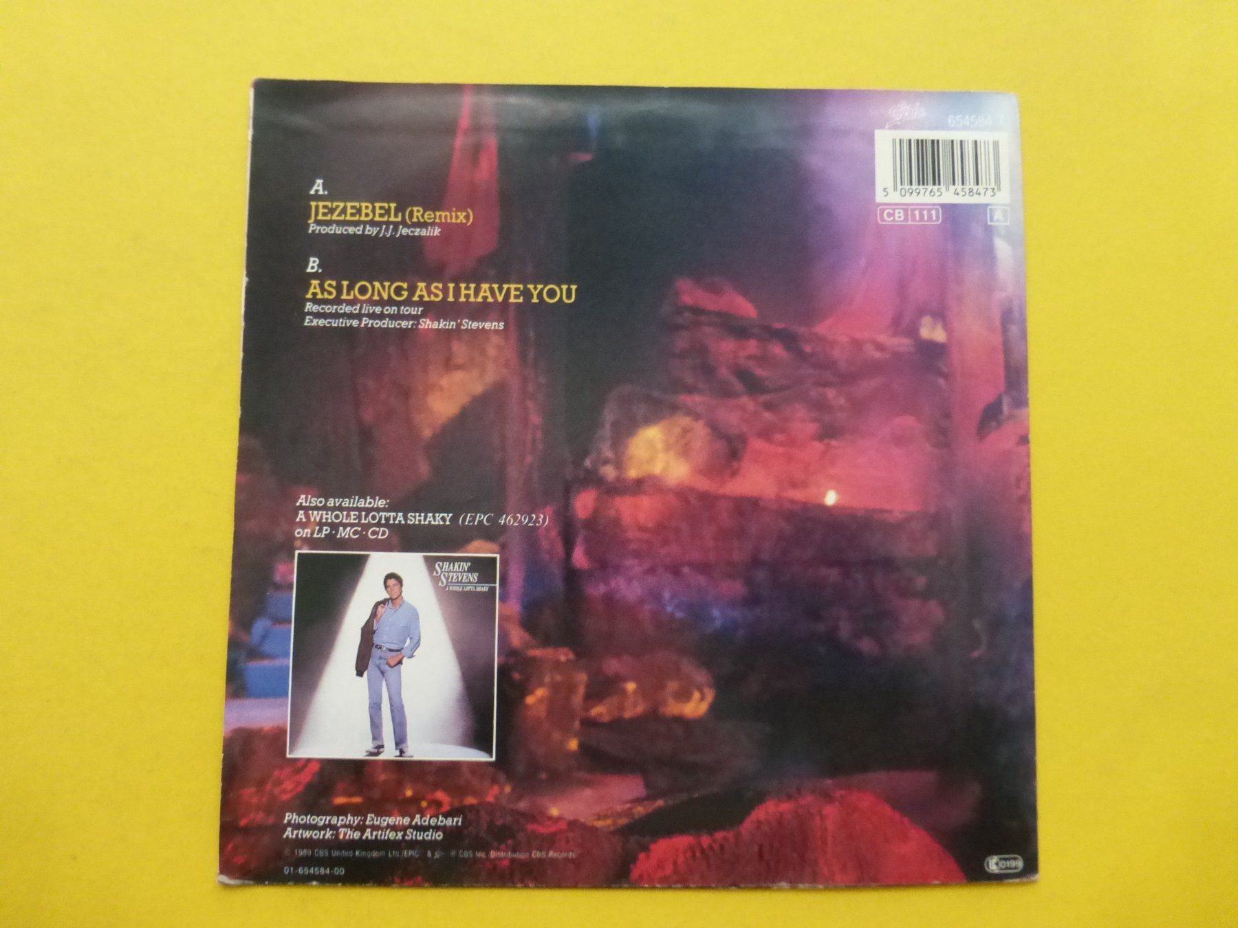 Dischi in vinile: Shakin' Stevens – Jezebel (Remix) – Usato da Zürich venduto da Swiss57 1
