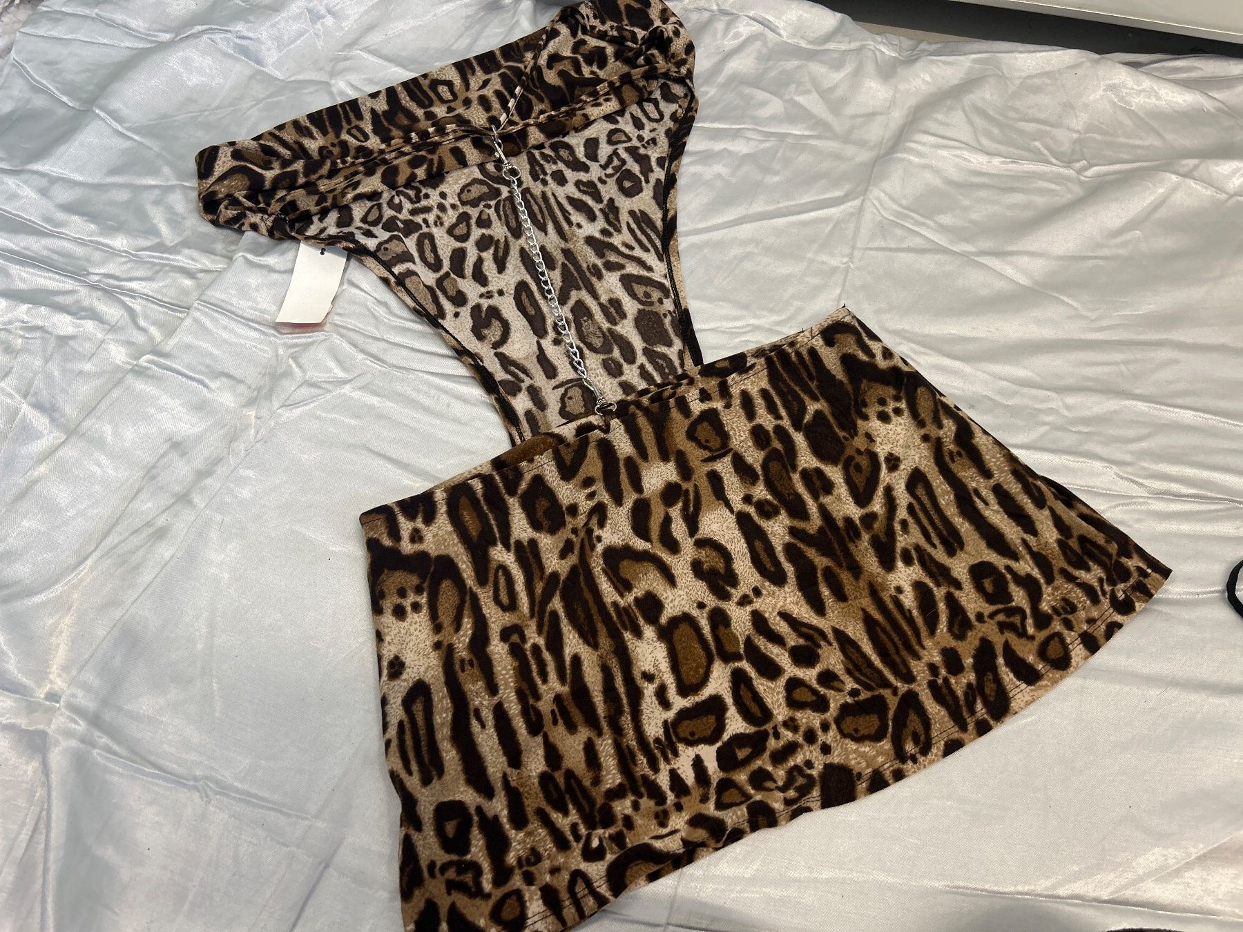 Altra biancheria intima: Sexy Dessous Negligé Leopard Kleid Figurbetont String Neu – Nuovo e nell'imballaggio originale da Regensdorf venduto da Spyke55 2