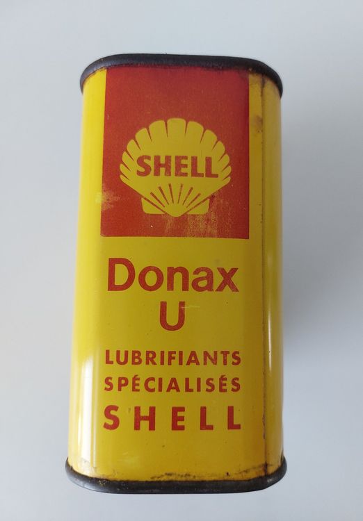 Oeldose SHELL Donax Motor Oil 1 Liter Bidon huile Oil Can (Gebraucht ...