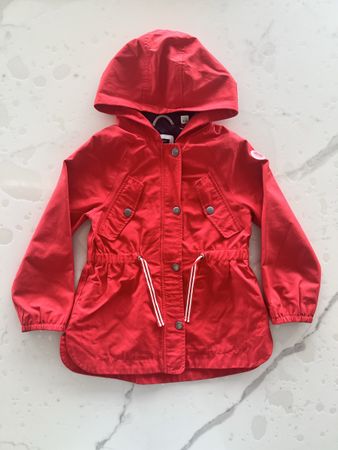 Veste rouge imperméable OKAIDI, 6 ans, 116 cm 