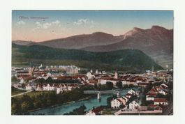 Ansichtskarte Olten Generalansicht gelaufen 1922 antik