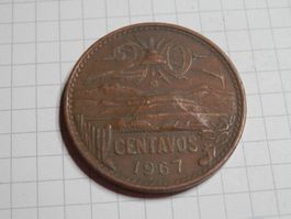 Mexiko 20 Centavos, 1967