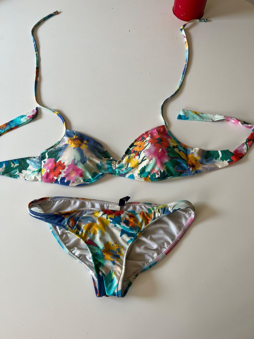 Ralph Lauren Costumi da bagno & Bikini: Bikini geblumt Ralph Lauren – Usato da Zürich venduto da ZoraG