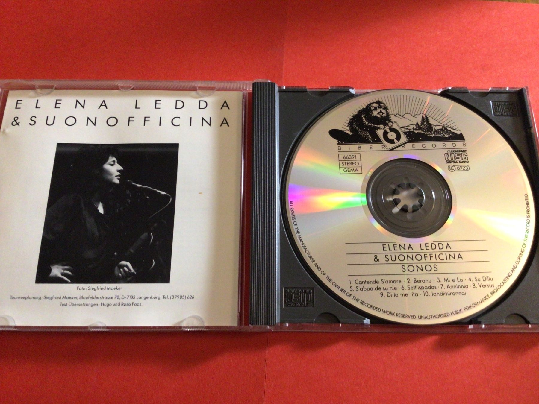 CDs: Elena Ledda & Suonofficina - Sonos CD 1989 – Gebraucht aus Steinach von Quarkie 1