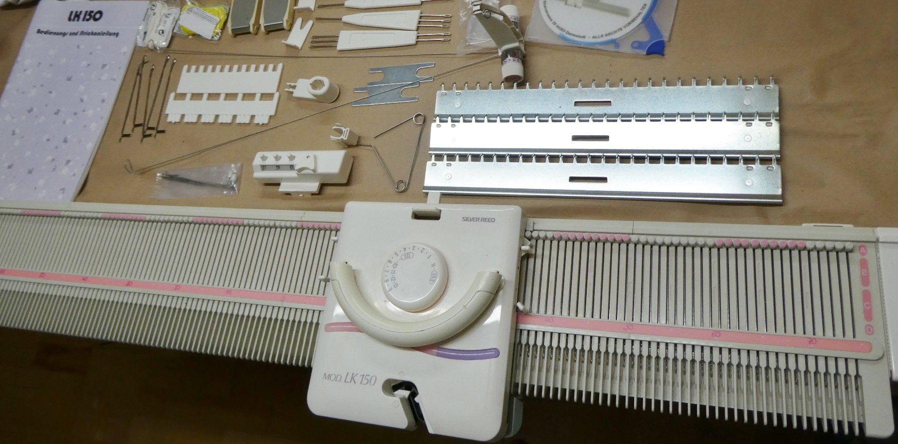 Alle Maschinen: Strickmaschine Silver Reed LK-150 – Gebraucht aus Siebnen von Ra-la-ra-ol 9