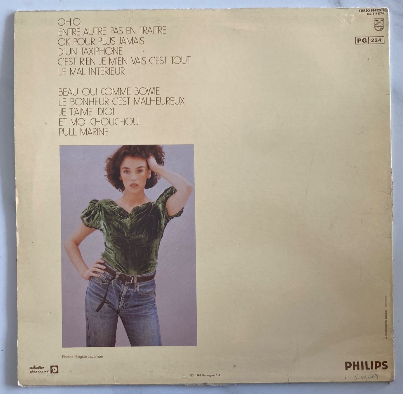Vinyles: ISABELLE ADJANI - ISABELLE ADJANI – D'occasion à Poliez-Pittet par Newtown-Records 1