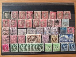 England Briefmarken auf Karte D8 Zustand gem. Bild