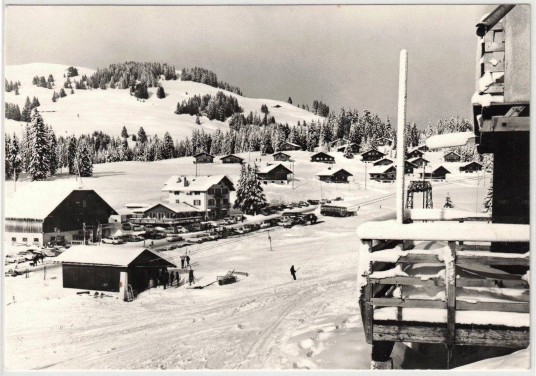 Cartoline postali: Col des Mosses - Skilift Lécherette – Usato da Binningen venduto da Mountainrider