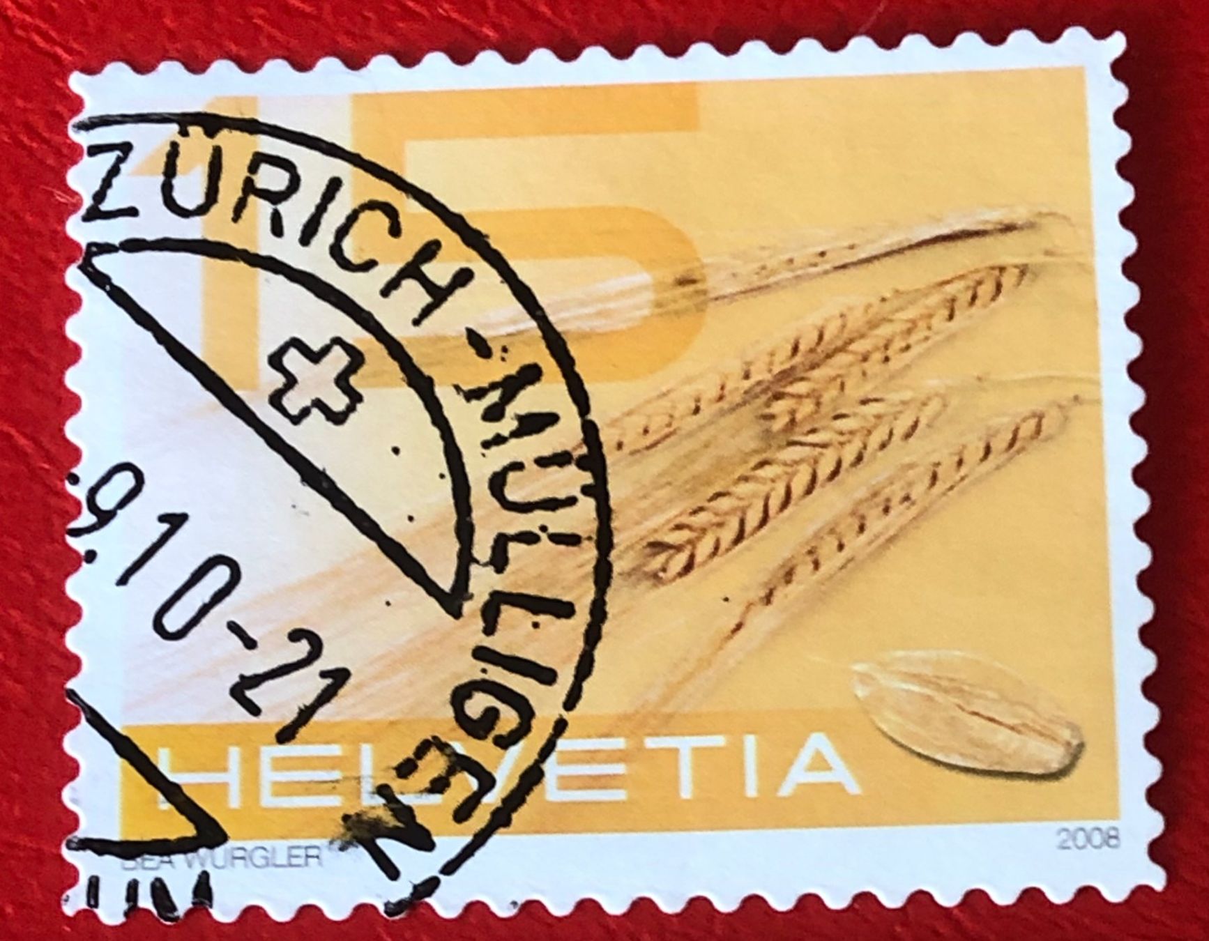 Alle Briefmarken: Nr.1280 mit Stempel Zürich – Gebraucht aus Aarau von Billa007