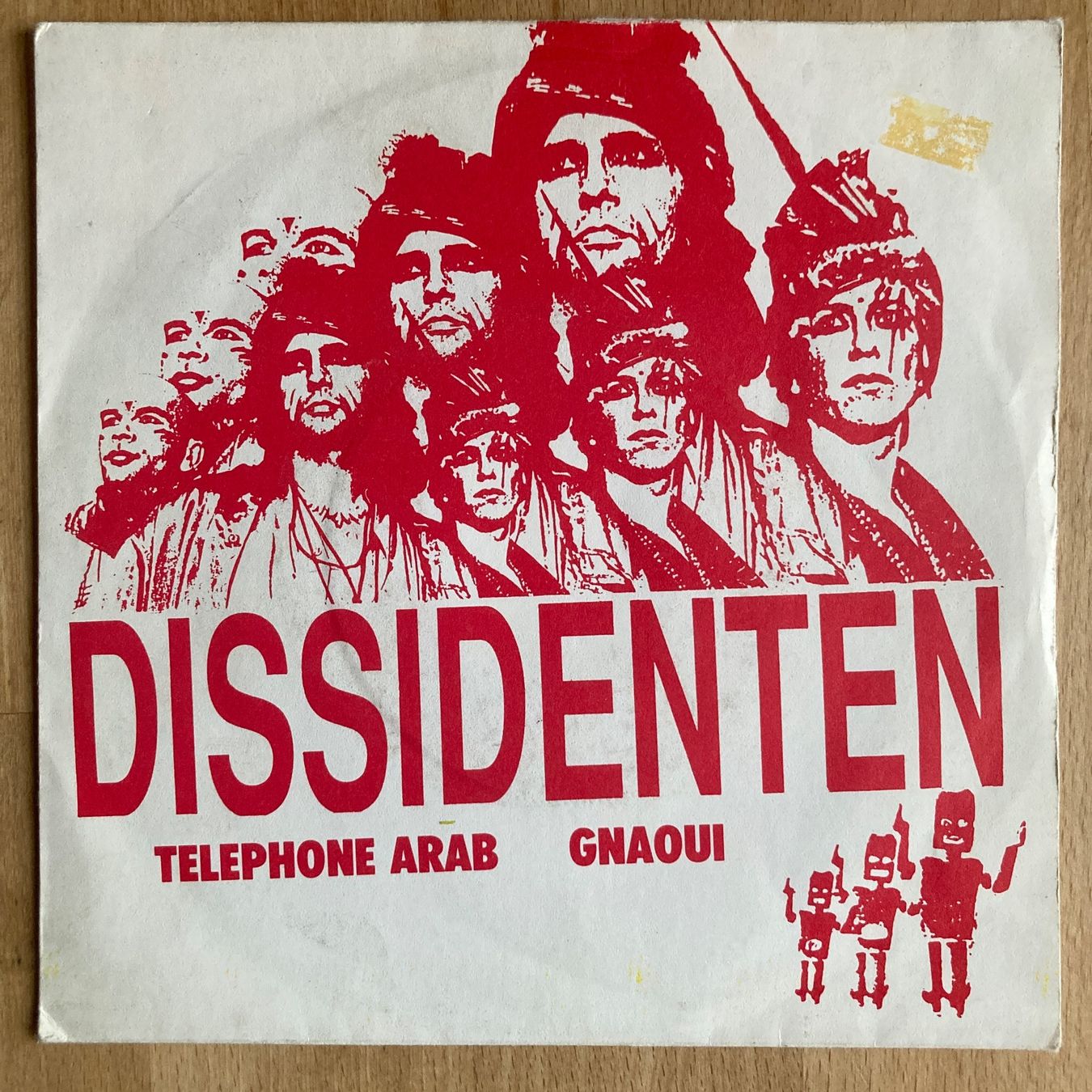 Dischi in vinile: DISSIDENTEN, TELEPHONE ARAB,  SINGLE, VINYL,1986 – Usato da Thun venduto da estrol