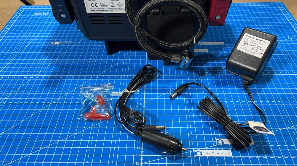 Casativo 5-in-1 Powerbank Mit Starthilfe - 20Ah, 1000A, 150PSI Kompressor | Für Auto, Motorrad & Outdoor