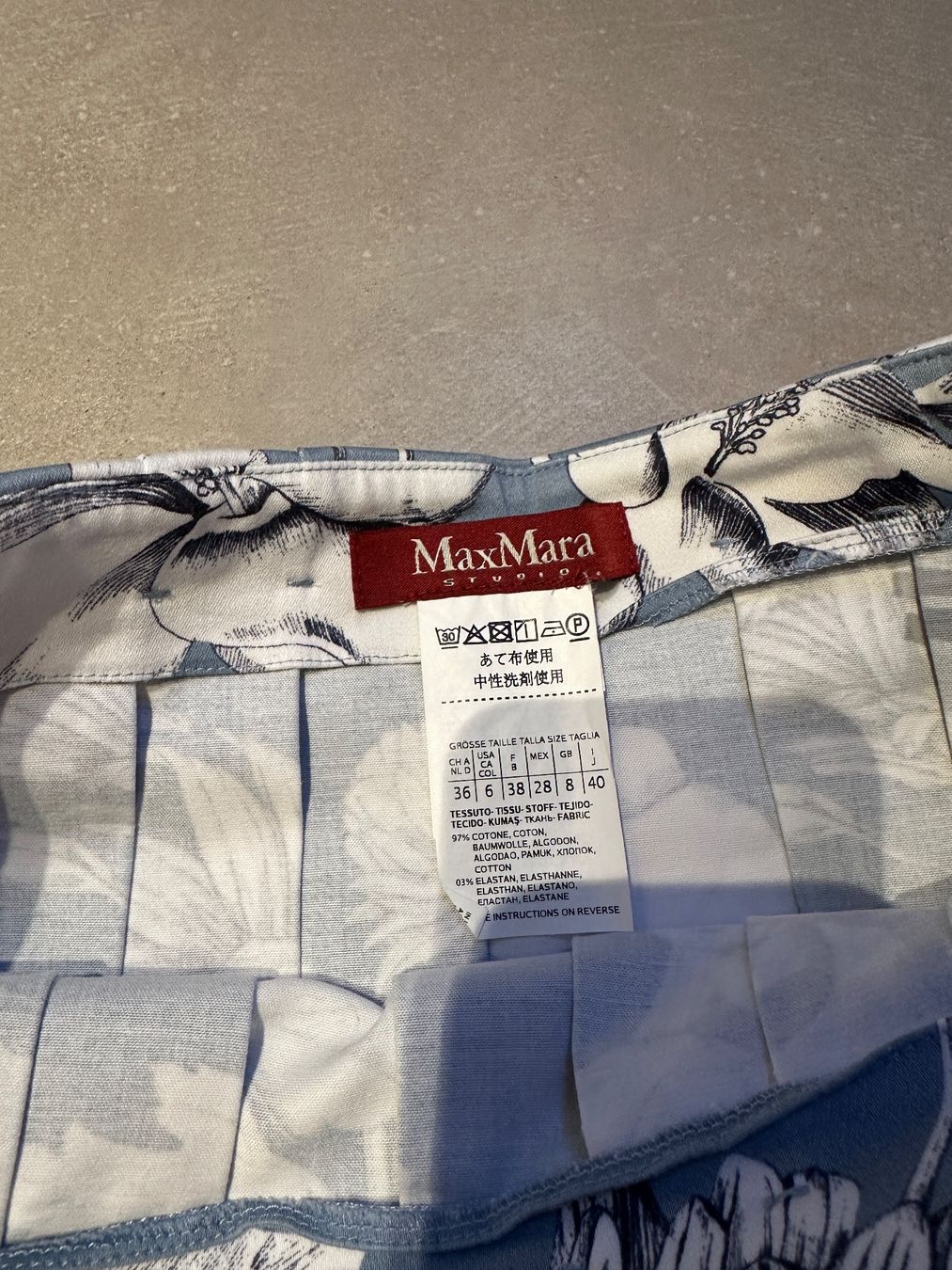 Max Mara Gonne: Blumenrock von MaxMara – Usato da Luzern venduto da Tinette 3