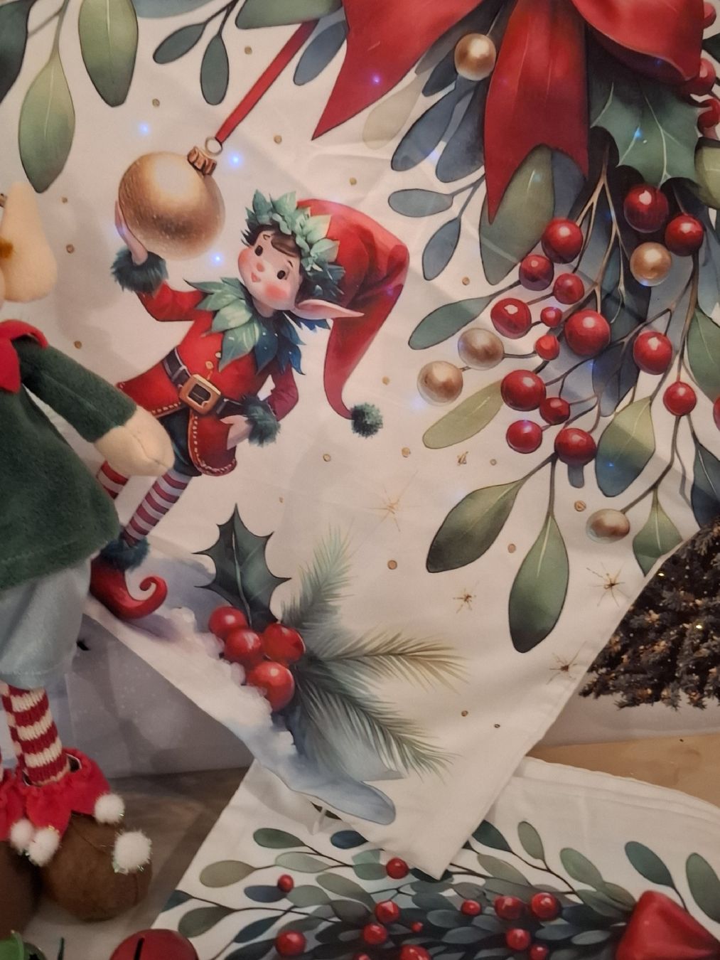 Alle Dekorationen: ELF - FIGUR  MIT 2 KISSEN & SCHELLEN – Neu (gemäss Beschreibung) aus Gretzenbach von schibaya 8