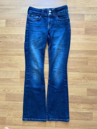 Bootcut, low waist Jeans, Gr. 158, top Zustand