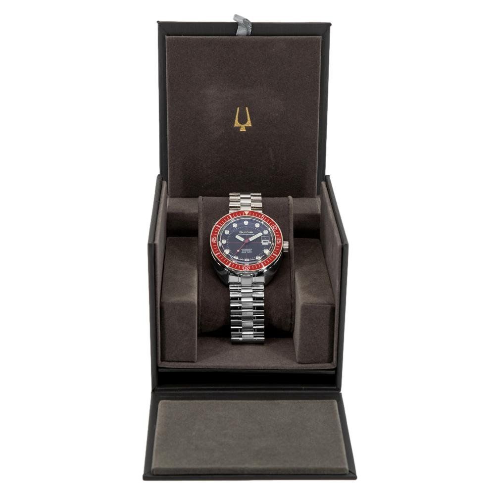 Bulova Orologi: Bulova Men's 96B343 Oceanographer Black Dial Automatic – Nuovo e nell'imballaggio originale da Schindellegi venduto da harveystore 6